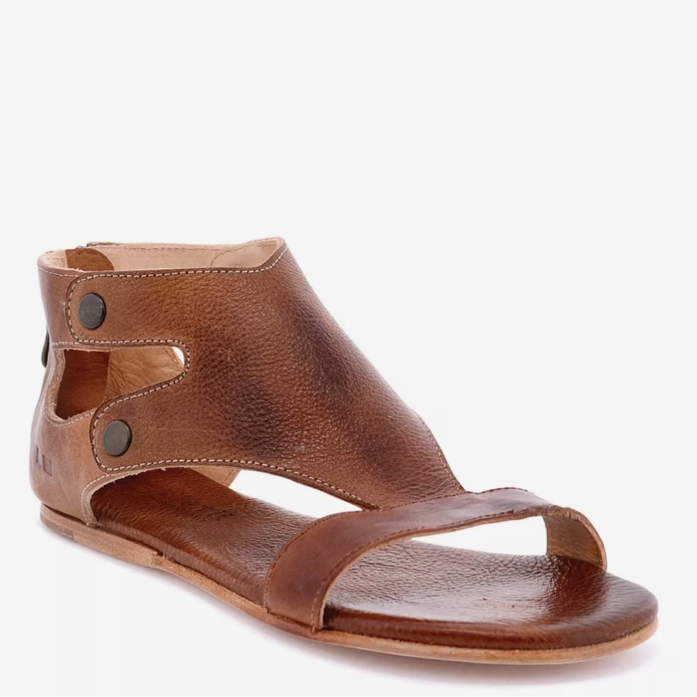 Bed Stu Soto Brown Leather Sandals